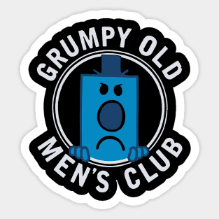 Grumpy Old Men's Club Sticker